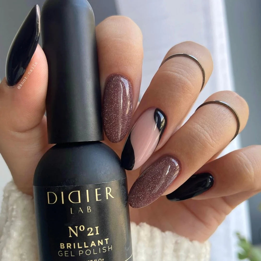 Gel Polish Brillant, Didier Lab, No. 21, 0.27 fl.oz / 8 ml
