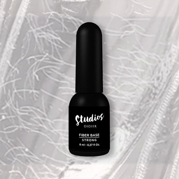Gel Polish Base Coat Strong Fiber, Studios Didier Lab, 0.27 fl.oz / 8 ml