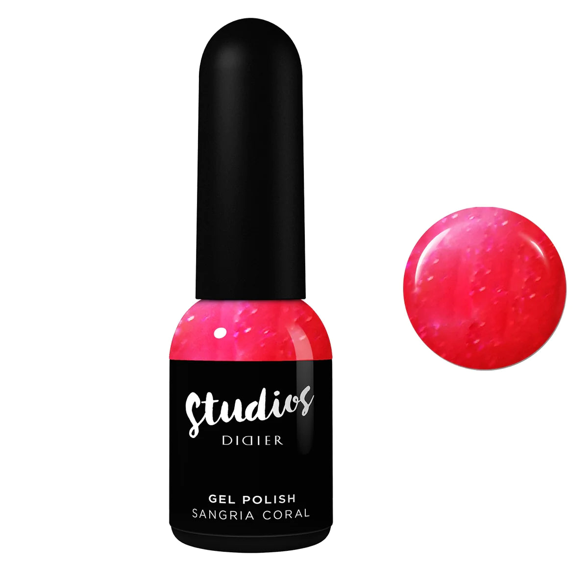 Gel Nail Polish, Didier Lab, Sangria Coral, 0.27 fl.oz / 8 ml