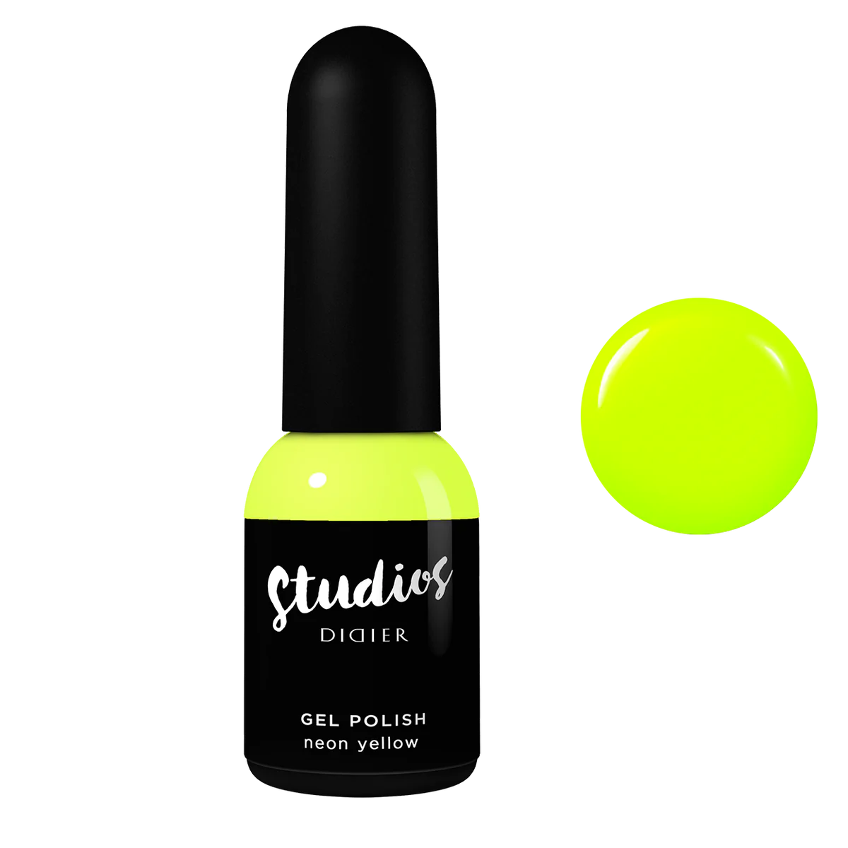 "Studios Didier" Gel Polish, Neon Yellow, 0.27 fl.oz / 8 ml