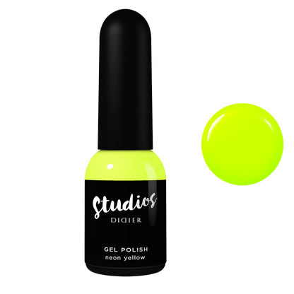 "Studios Didier" Gel Polish, Neon Yellow, 0.27 fl.oz / 8 ml