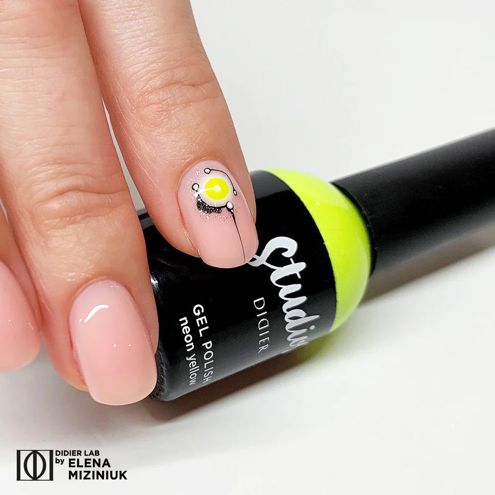 "Studios Didier" Gel Polish, Neon Yellow, 0.27 fl.oz / 8 ml