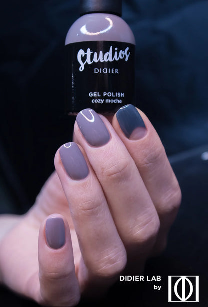 "Studios Didier" Gel Polish, Cosy Mocha, 0.27 fl.oz / 8 ml