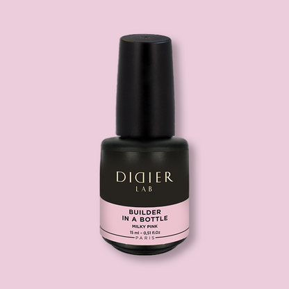 "Didier Lab" Builder Gel In A Bottle, Milky Pink, 15ML