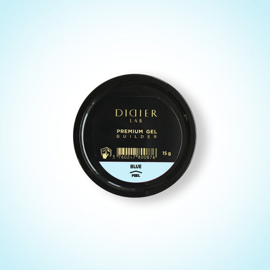 "Didier Lab" Premium Builder Gel, Blue, 0.53 fl.oz / 15 g
