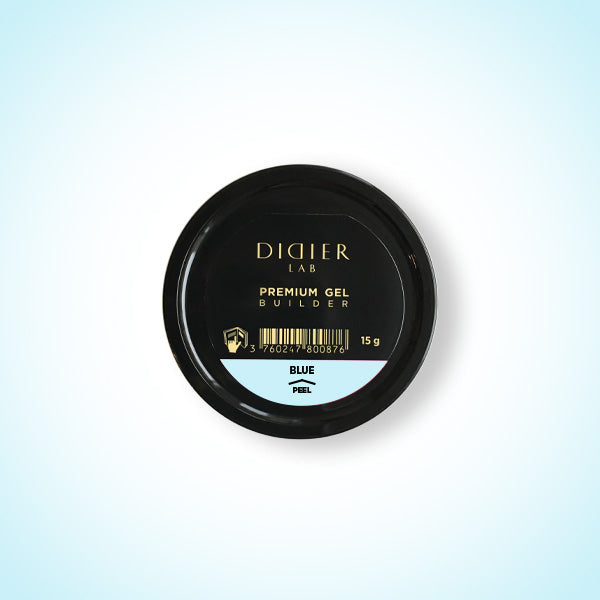 "Didier Lab" Premium Builder Gel, Blue, 0.53 fl.oz / 15 g