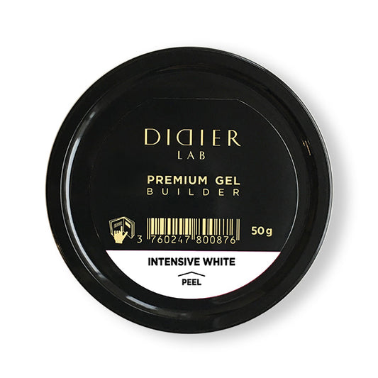 "Didier Lab" Premium Builder Gel, Intensive White, 1.76 fl.oz / 50 g