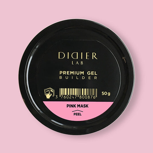 Mascarilla rosa Premium Builder gel "Didier Lab", 1.76 fl.oz / 50 g