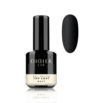 Gel Polish Top Coat, Didier Lab, Matt, 15 ml