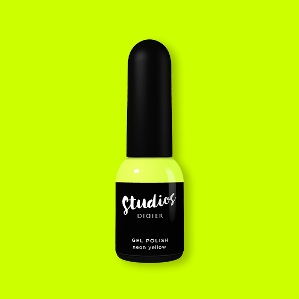 "Studios Didier" Gel Polish, Neon Yellow, 0.27 fl.oz / 8 ml