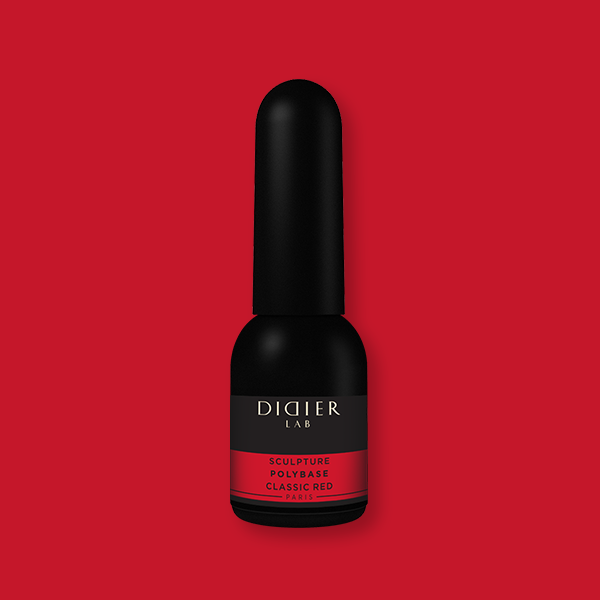 Escultura Polybase "Didier Lab", rojo clásico, 0,34 fl.oz / 10 ml 