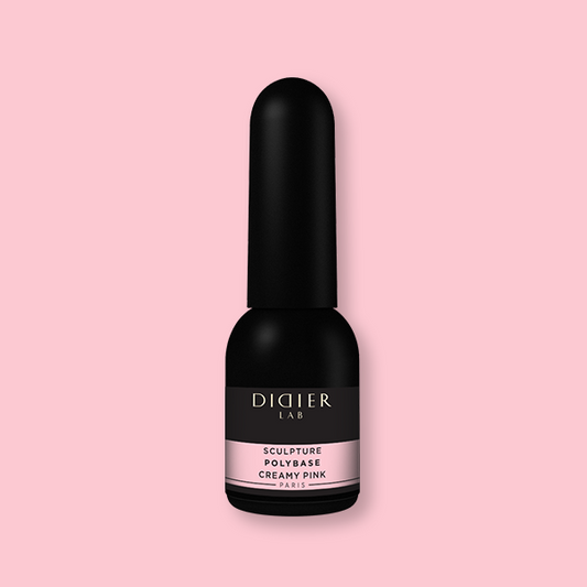 "Didier Lab" Sculpture Polybase, Creamy Pink , 0.34 fl.oz / 10 ml