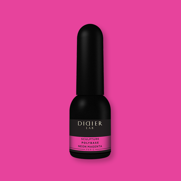 Escultura Polybase "Didier Lab", magenta neón, 0,34 fl.oz/10 ml 