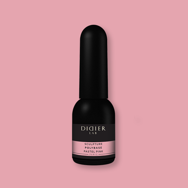 "Didier Lab" Sculpture Polybase, Pastel Pink, 0.34 fl.oz / 10 ml