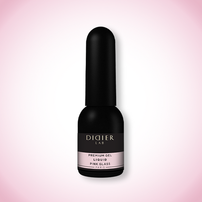 "Didier Lab" Premium Gel Liquid, Pink Glass, 0.34 fl.oz / 10 ml