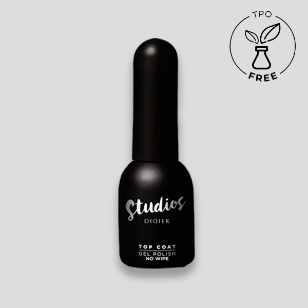 Esmalte en gel Studios, Top sin toallita, 0,27 fl.oz / 8 ml