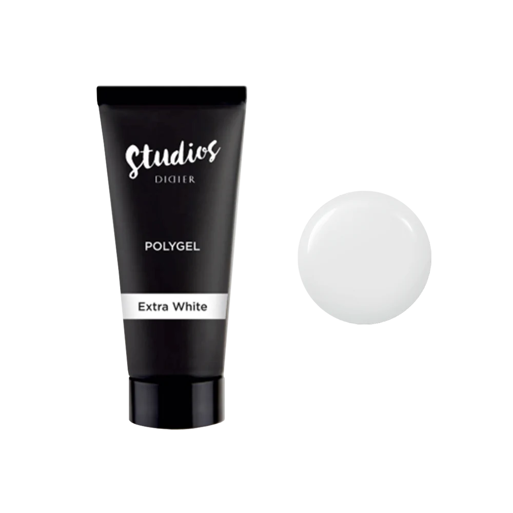 Polygel "Studios Didier", extra blanco, 1,06 fl.oz / 30 g