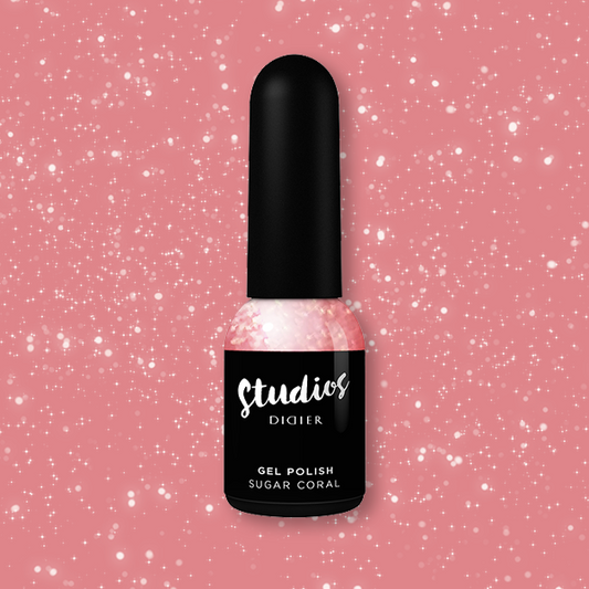 "Studios Didier" Gel Polish, Sugar Coral, 0.27 fl.oz / 8 ml