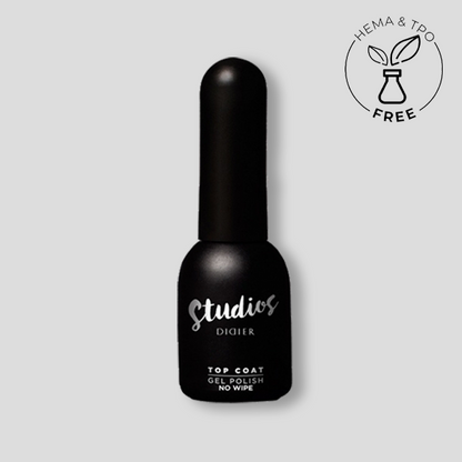 Esmalte en gel Studios, Top sin toallita, 0,27 fl.oz / 8 ml