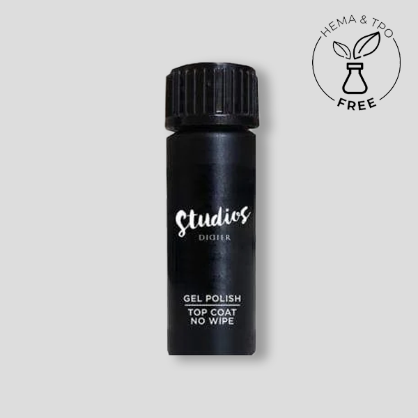 "Studios Didier" Gel Polish, Top Coat No Wipe, refill, 0.51 fl.oz / 15 ml