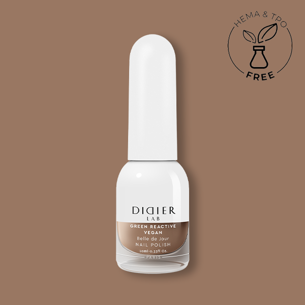 "Didier Lab" Vegan Nail Polish "Green Reactive", Belle De Jour, 0.34 fl.oz / 10 ml