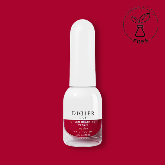 Esmalte de uñas vegano reactivo verde "Didier Lab", impulso, 10ml