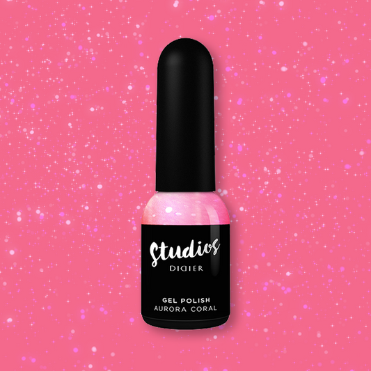 Esmalte en gel Studios, Coral aurora, 0,27 fl.oz / 8 ml