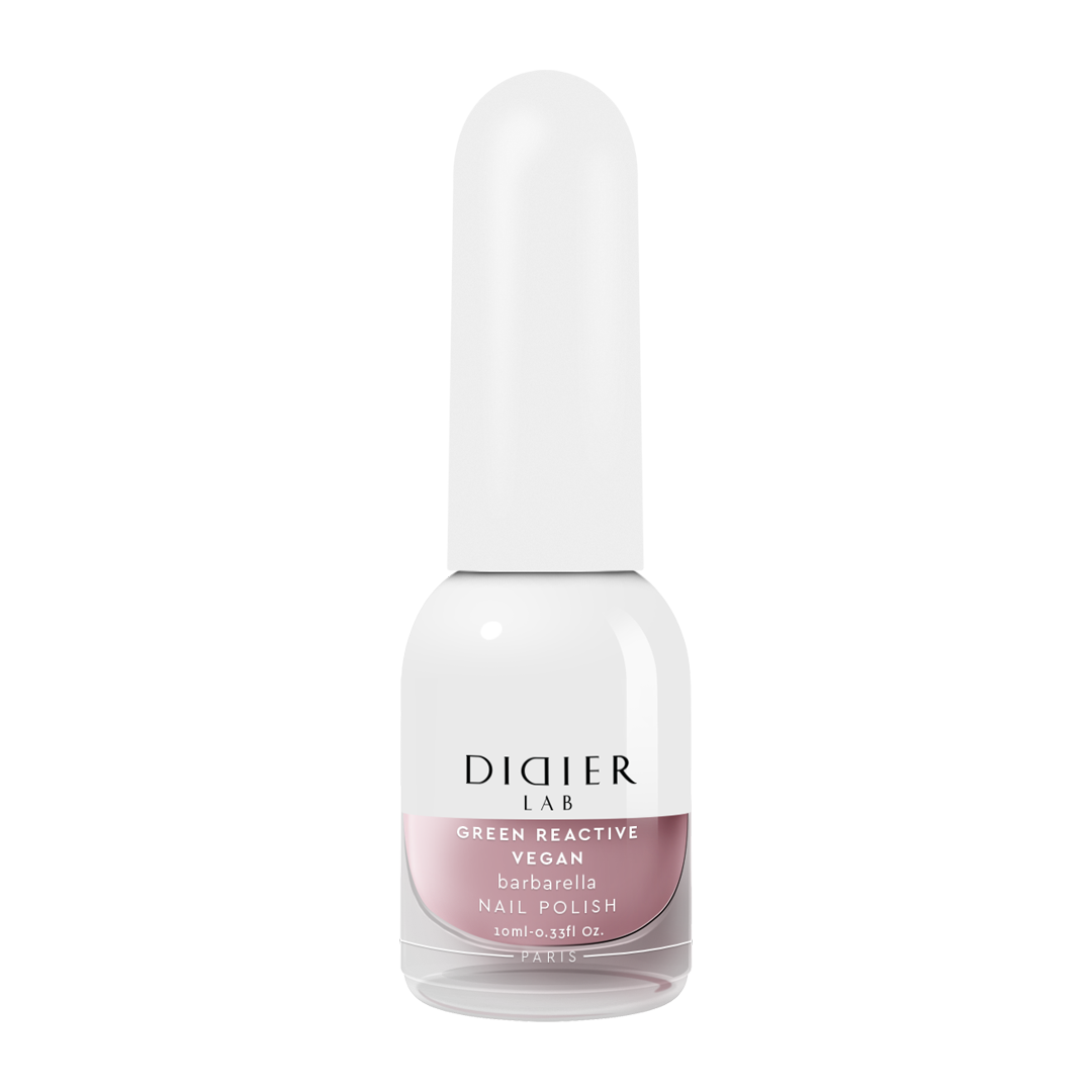 Esmalte de uñas vegano reactivo verde "Didier Lab", barbarella, 10ml