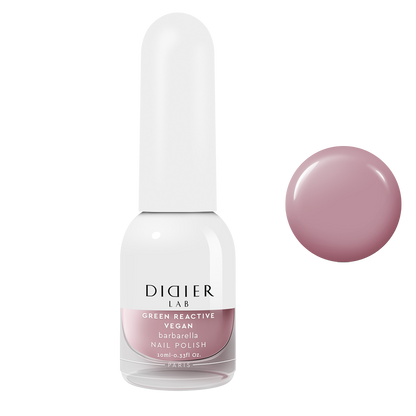 Esmalte de uñas vegano reactivo verde "Didier Lab", barbarella, 10ml