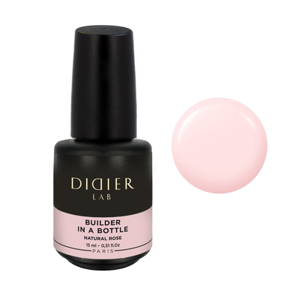 "Didier Lab" Builder Gel In A Bottle, Natural Rose, 15ML