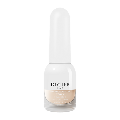 Esmalte de uñas verde reactivo y vegano "Didier Lab", Never Stop, 10ml