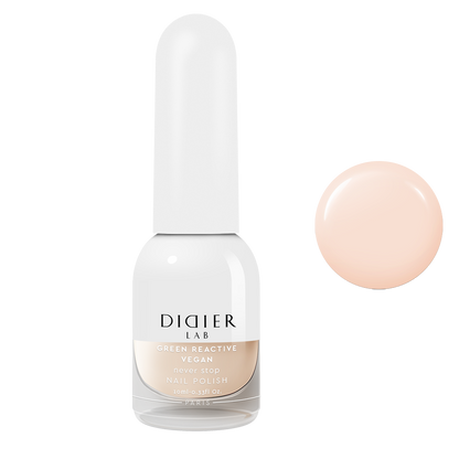 Esmalte de uñas verde reactivo y vegano "Didier Lab", Never Stop, 10ml