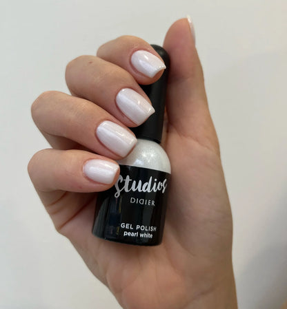 Esmalte en gel Studios, blanco perla, 0,27 fl.oz / 8 ml