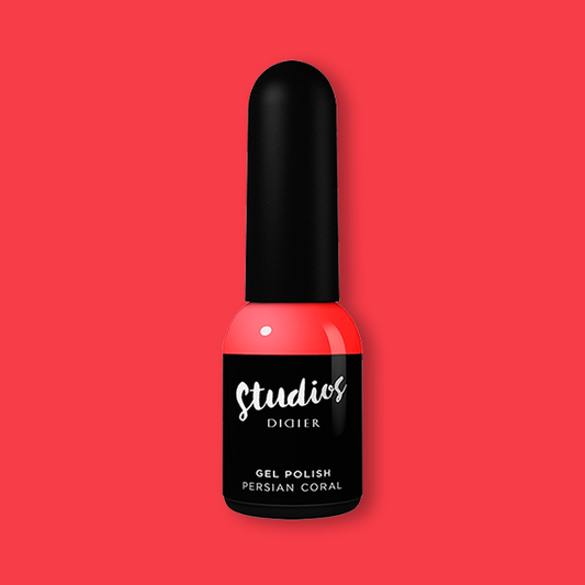 Esmalte en gel Studios, Coral persa, 0,27 fl.oz / 8 ml