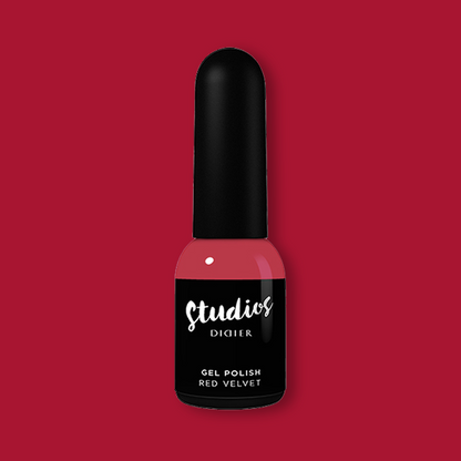 "Studios Didier" Gel Polish, Red Velvet, 0.27 fl.oz / 8 ml