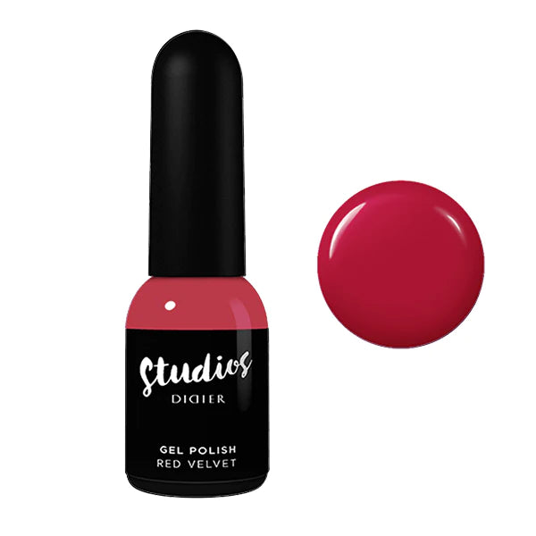 "Studios Didier" Gel Polish, Red Velvet, 0.27 fl.oz / 8 ml