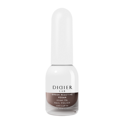 "Didier Lab" Vegan Nail Polish "Green Reactive", Street Life, 0.34 fl.oz / 10 ml