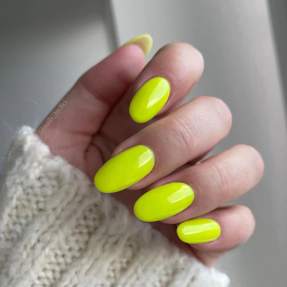 Gel Nail Polish, Didier Lab, Neon Yellow, 0.27 fl.oz / 8 ml