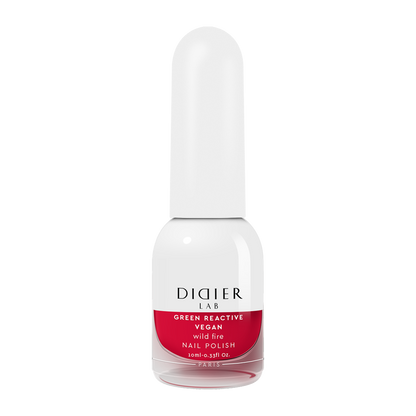 "Didier Lab" Vegan Nail Polish "Green Reactive", Wild Fire, 0.34 fl.oz / 10 ml