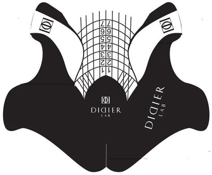 "Didier Lab" Nail forms, Plastic, 100psc