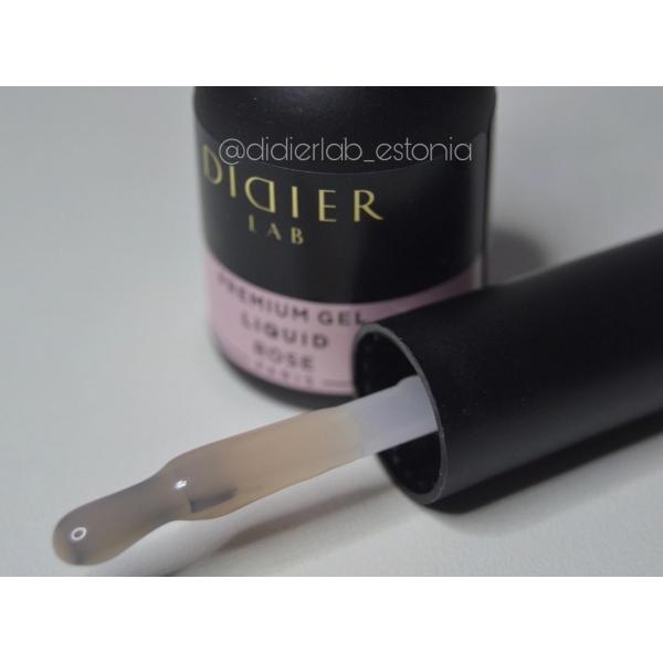 "Didier Lab" Premium Gel Liquid, Rose, 0.34 fl.oz / 10 ml